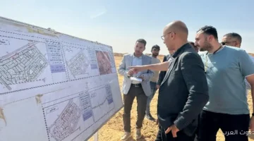 10 آلاف متر مكعب مياه لتوفير احتياجات أحياء العبور الجديدة