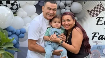 1762370174 عصام الحضري يحتفل بعيد ميلاد حفيده ابن ابنه هو أغلى