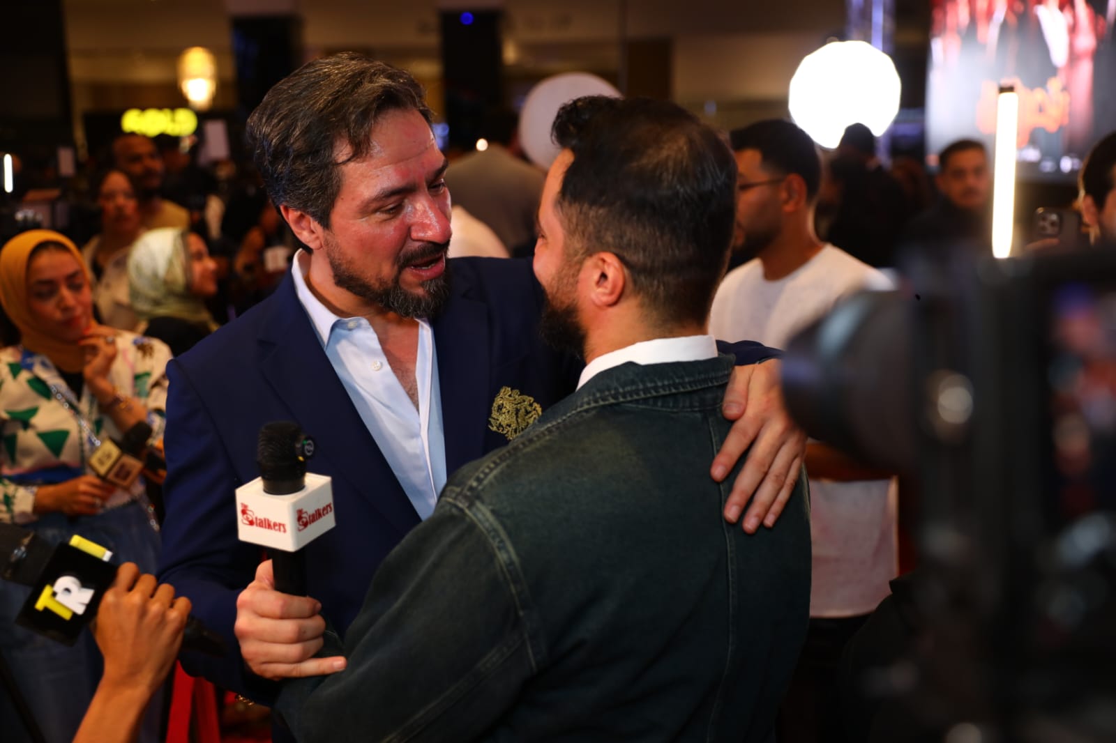 1762399278 726 مع إسعاد يونس أبطال فيلم قصر الباشا يحتفلوا بالعرض الخاص