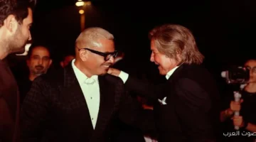 1762422914 السقا يشارك عمرو دياب حفله في أبو ظبي صور