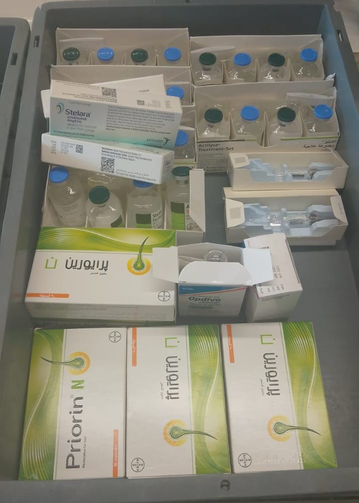 1762446076 363 جمارك مطار الإسكندرية تضبط محاولة تهريب أدوية بشرية