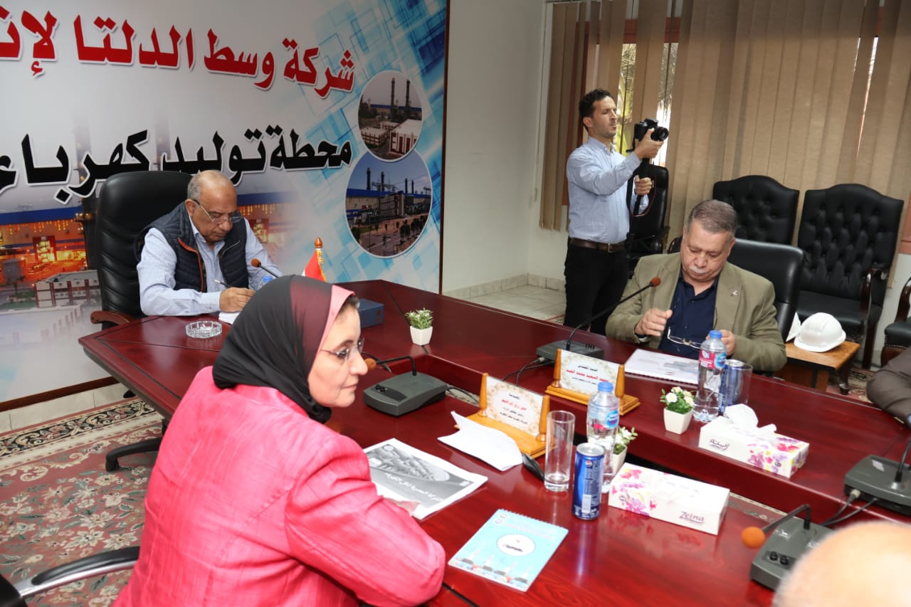 محطة توليد كهرباء النوبارية