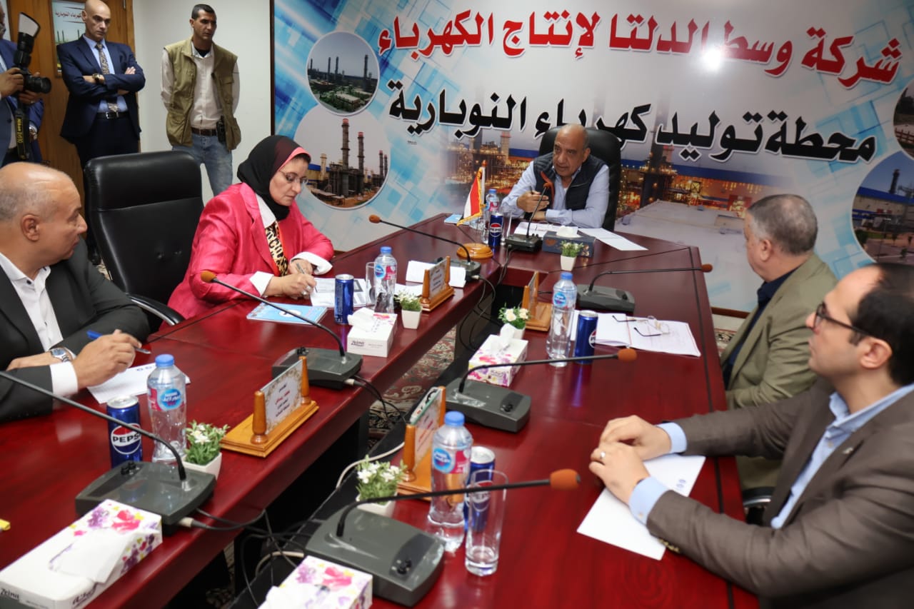 محطة توليد كهرباء النوبارية