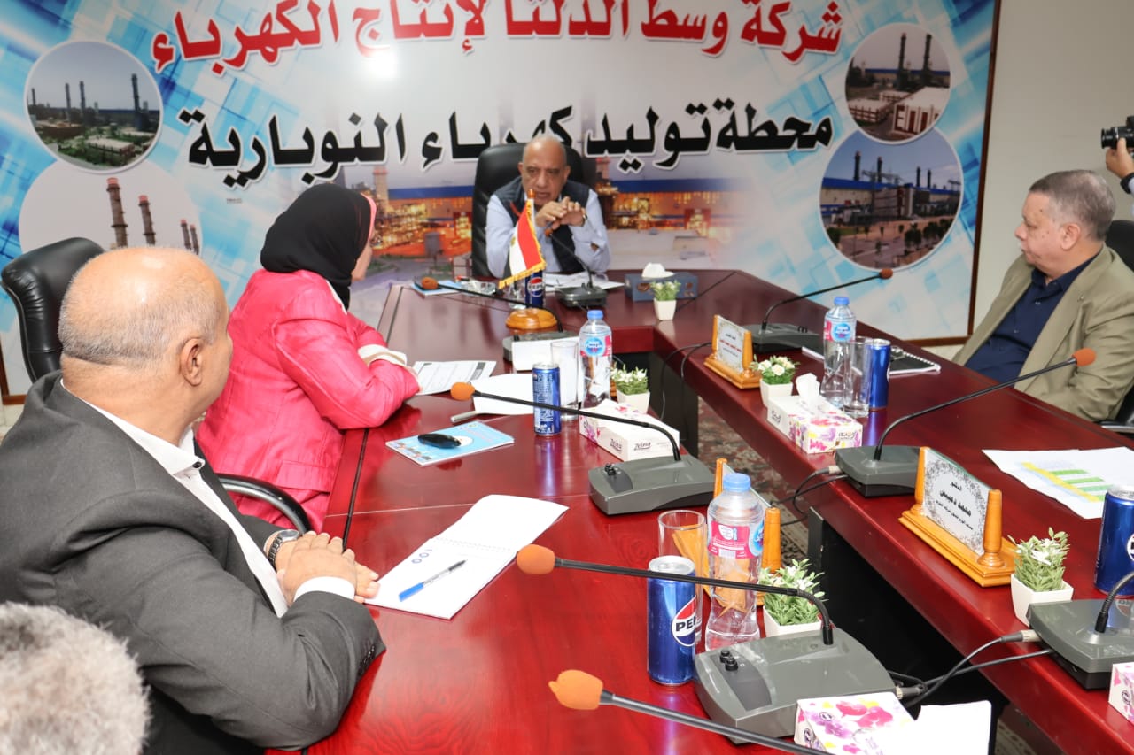 محطة توليد كهرباء النوبارية