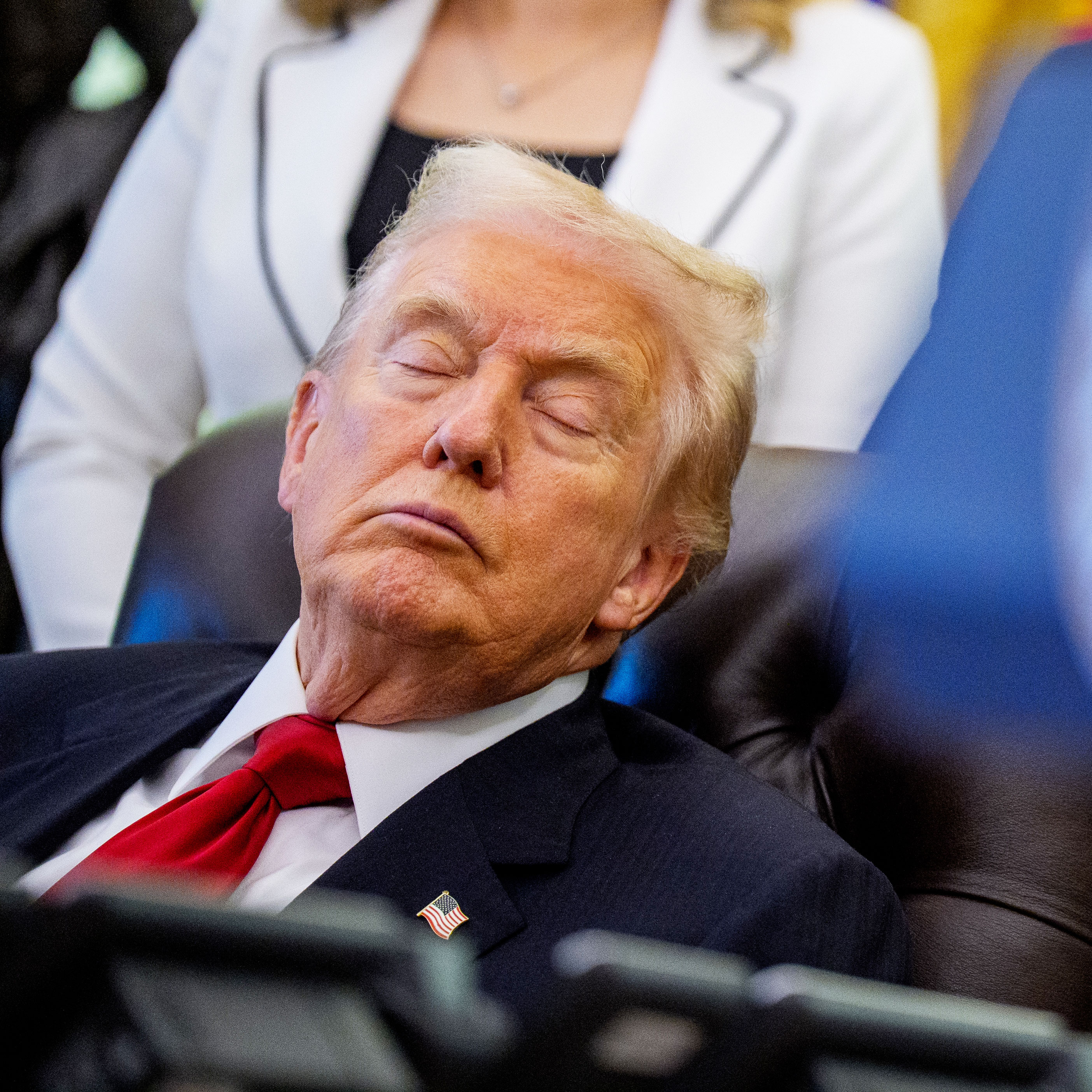 ترامب خلال المؤتمر