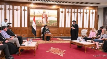 1762609992 البابا تواضروس يستقبل أعضاء مبادرة لوزان في حدث مميز