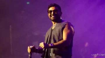 1762610895 أحمد سعد يخلي الجمهور متحمس في حفلة باريس