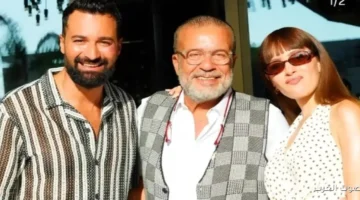 1762616351 شريف منير وأحمد حاتم وجميلة عوض في كواليس فيلم ريد