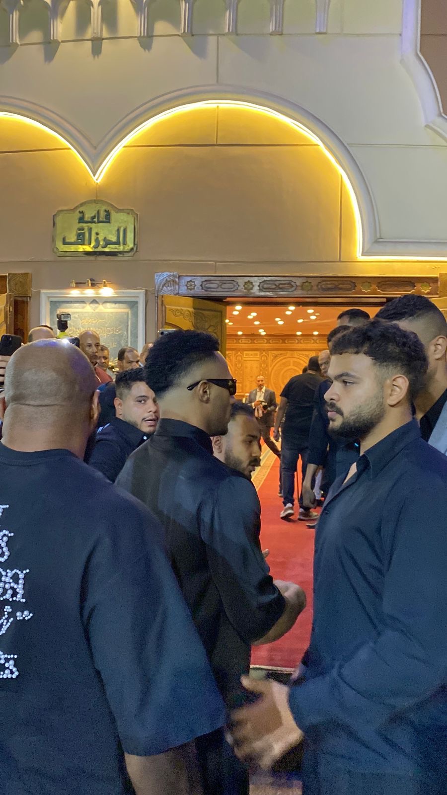 1762628422 229 محمد رمضان يعزي في السيناريست أحمد عبد الله رغم حزنه