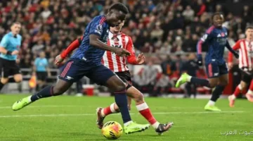 1762636399 سندرلاند يوقف سلسلة انتصارات أرسنال بتعادل مثير في اللحظات الأخيرة