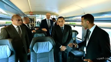 1762684940 رئيس الوزراء يطلق التشغيل التجريبي للقطار الكهربائي السريع