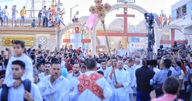 1762701626 152 الشهيد مار جرجس بيجمع الناس مئات زاروا دير الرزيقات في