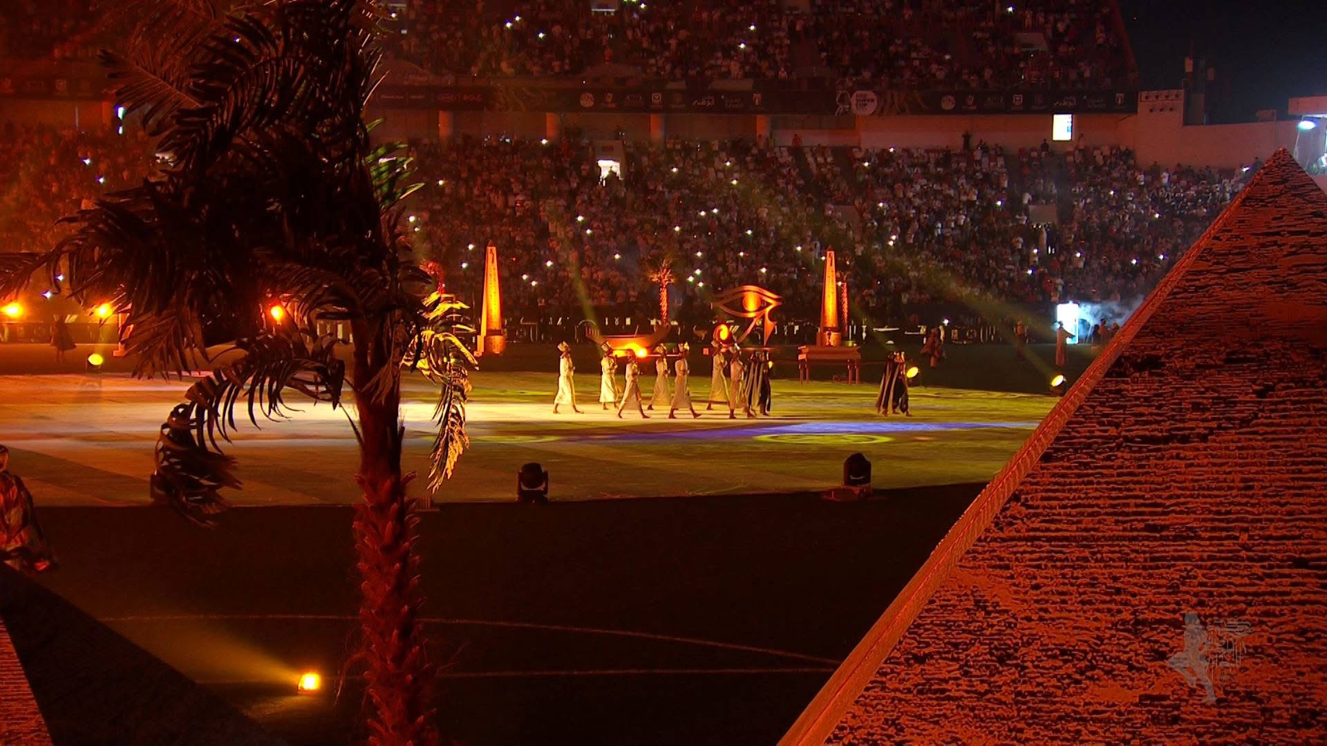 1762703953 779 شوفوا ستاد محمد بن زايد بينور بلمسات فرعونية في مباراة