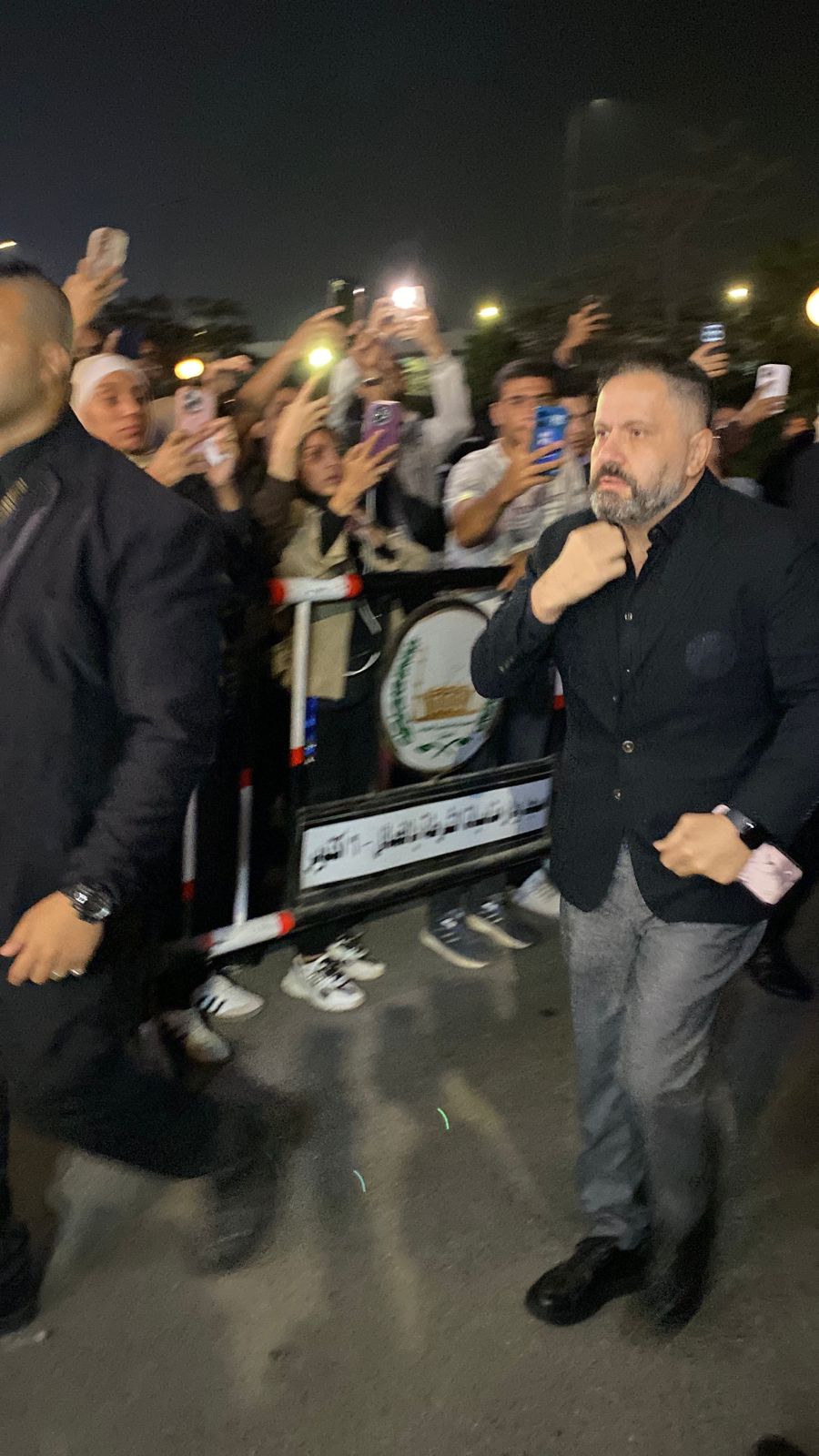 1762710060 959 عبير صبري وإدوارد وريهام سعيد في عزاء والد محمد رمضان