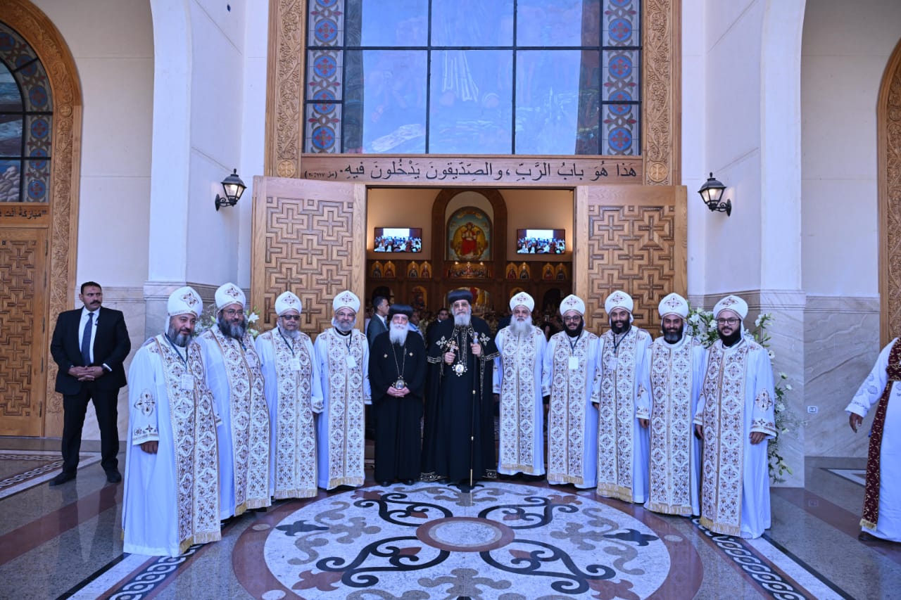 1762719146 464 البابا تواضروس يفتتح كاتدرائية العذراء ومارمرقس في 6 أكتوبر وبيتعرف