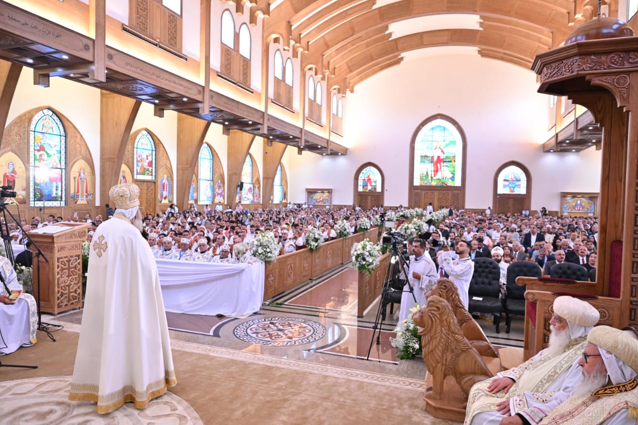 1762719146 602 البابا تواضروس يفتتح كاتدرائية العذراء ومارمرقس في 6 أكتوبر وبيتعرف