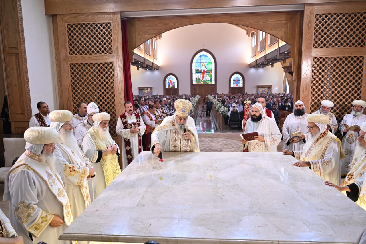 1762719146 755 البابا تواضروس يفتتح كاتدرائية العذراء ومارمرقس في 6 أكتوبر وبيتعرف