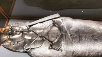 1762732951 تابوت الملك بسوسنس الأول الفضي يشد الزوار لمتحف التحرير