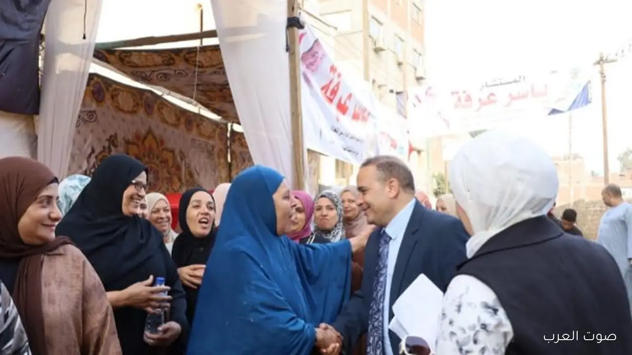 1762761641 السيدات وكبار السن هما اللي بيقودوا الانتخابات في منشأة القناطر