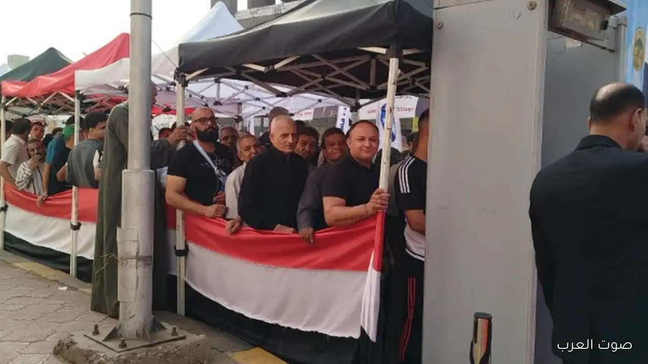 1762763673 زحمة تصويت كبيرة في أول ساعة بالجيزة