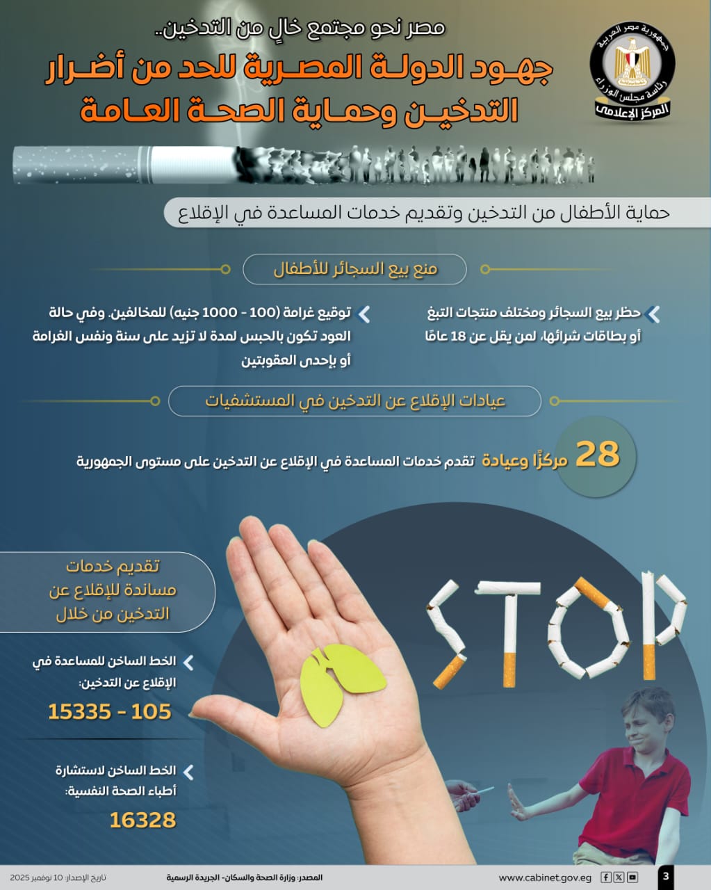 جهود مكافحة التدخين