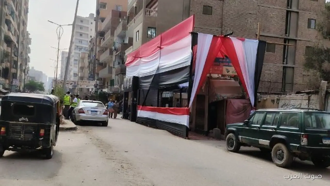 1762767090 الهدوء سيطر على لجان الهرم مع بداية التصويت في انتخابات