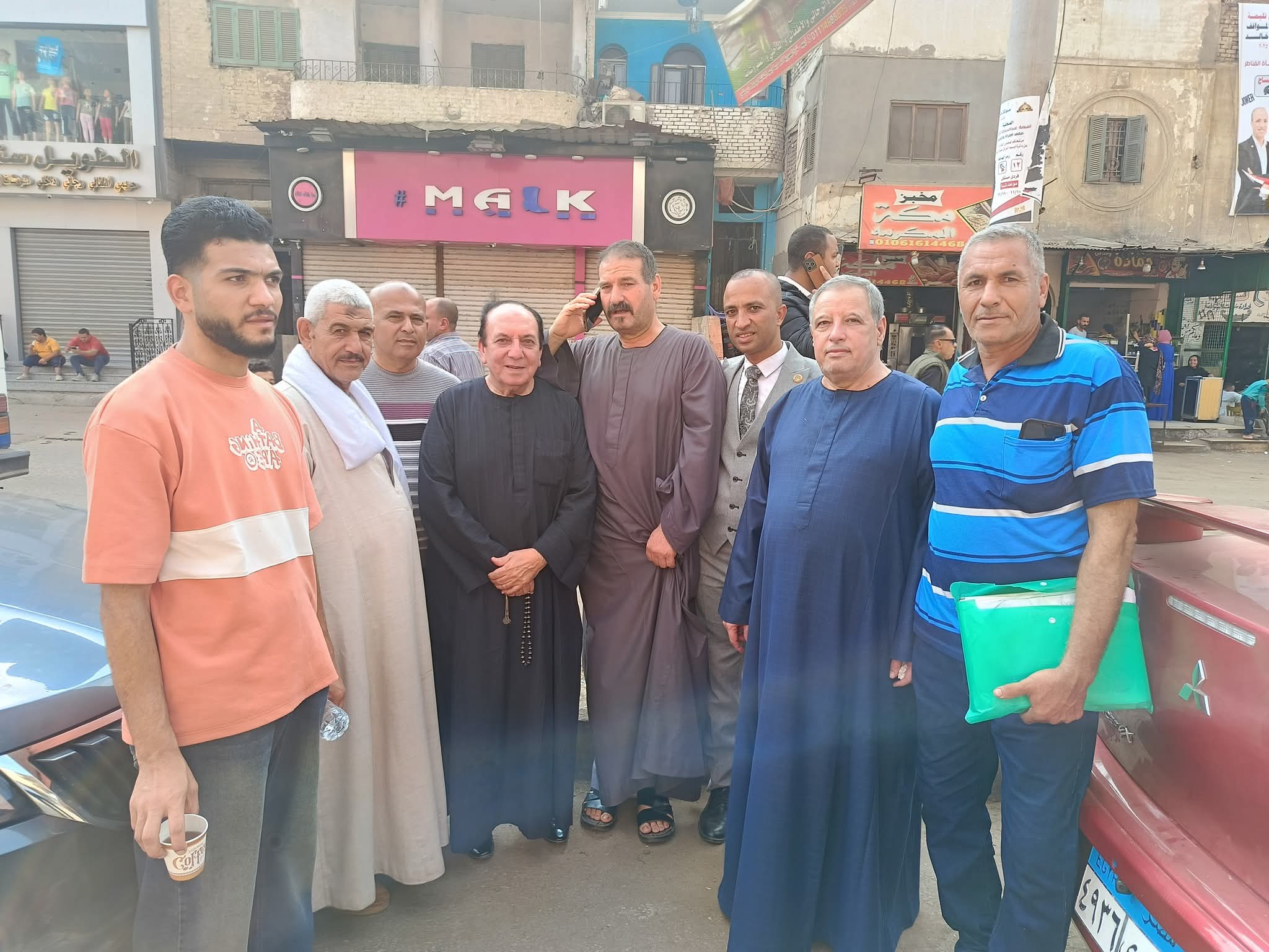 1762770452 491 الأغاني الوطنية ترفع حماس الناخبين في منشأة القناطر