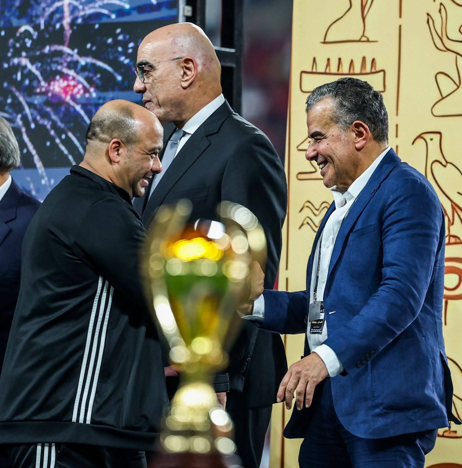 فرحة اللاعبين