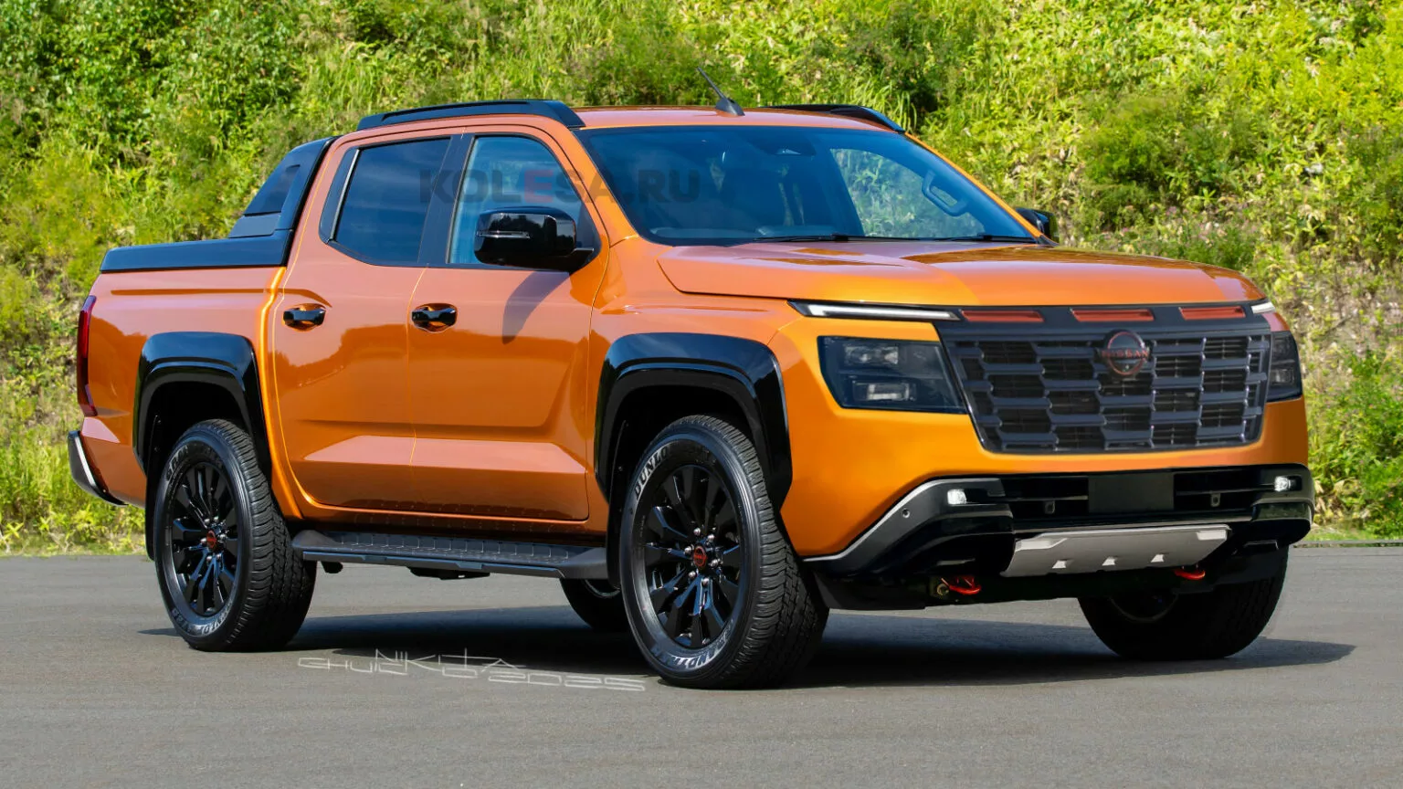 1762788802 931 صور مسربة لسيارة نيسان نافارا الجديدة شبه ميتسوبيشي