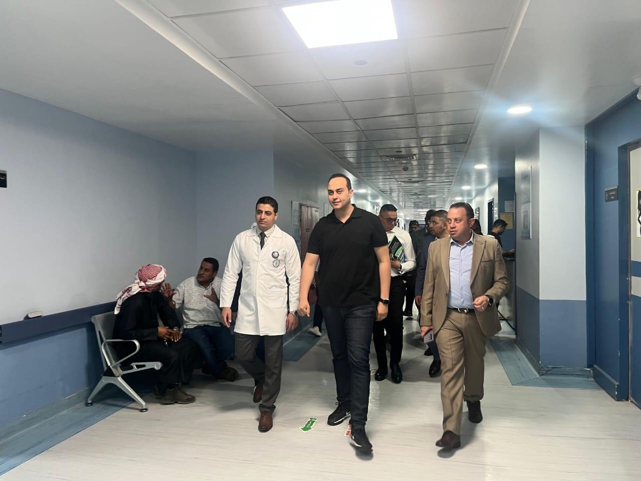 1762790491 665 رئيس الرعاية الصحية يتابع مستوى الخدمات في مستشفى شرم الشيخ