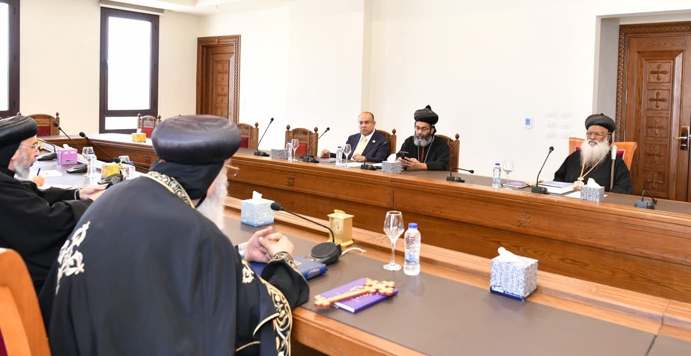 1762792064 704 البابا تواضروس يستقبل كاثوليكوس كنيسة مالانكارا الأرثوذكسية من الهند