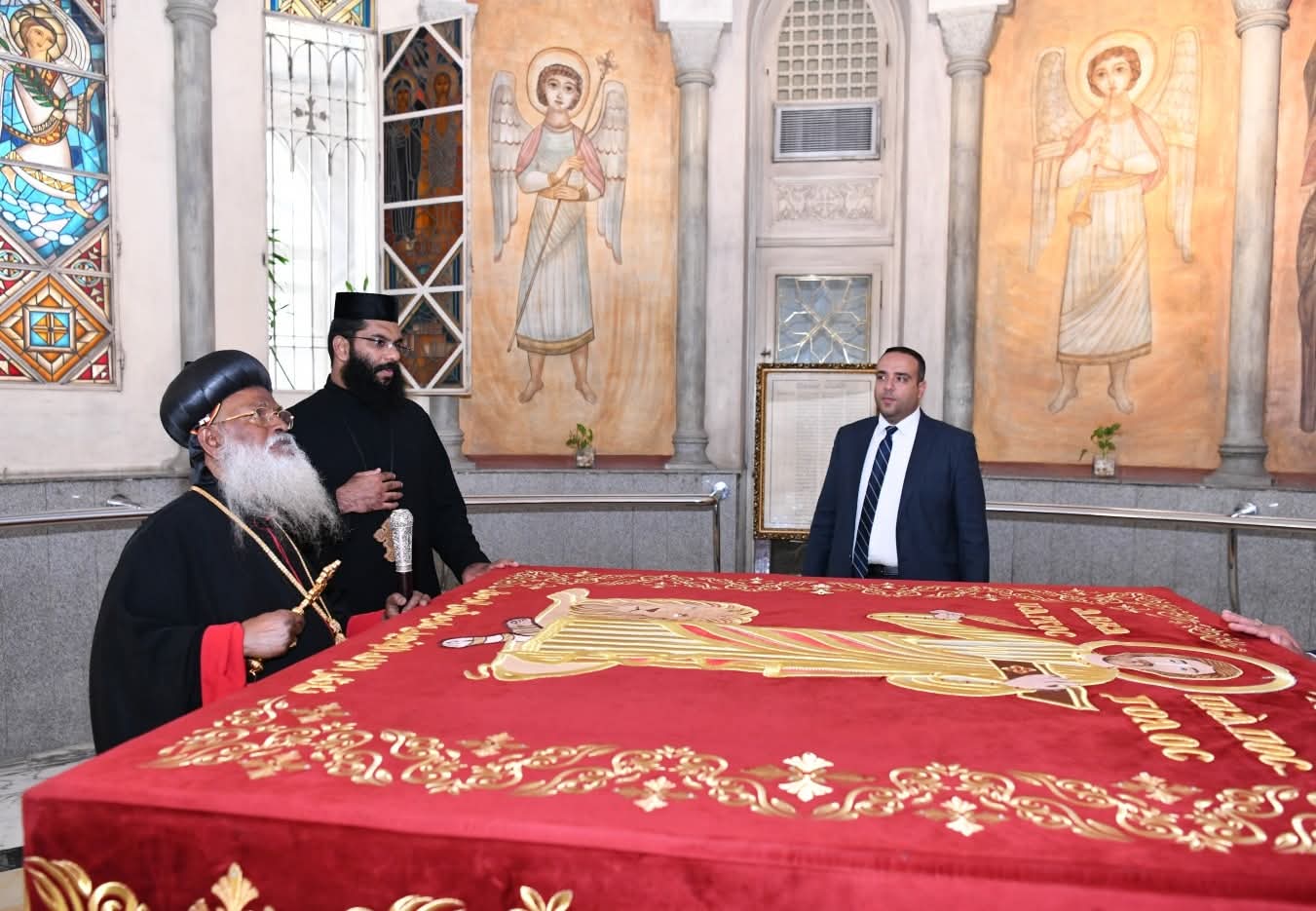 1762792064 804 البابا تواضروس يستقبل كاثوليكوس كنيسة مالانكارا الأرثوذكسية من الهند