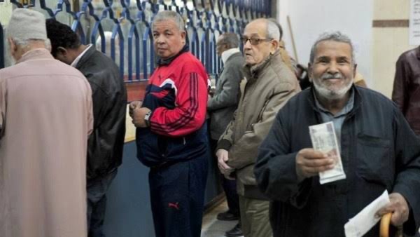 زيادة المعاشات