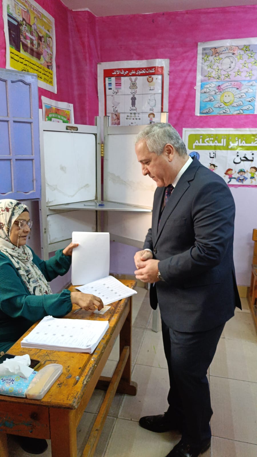 تصويت الناخبين