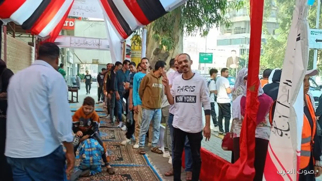 1762850196 إقبال متوسط من الشباب في انتخابات مجلس النواب بالجيزة شوف