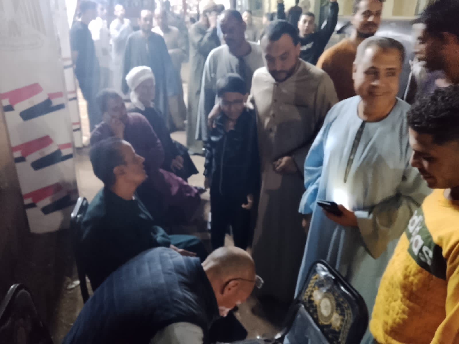 حب مصر: كبار السن والستات في المقدمة باللجان الانتخابية في قرى العياط بالجيزة 4 لجان الاقتراع