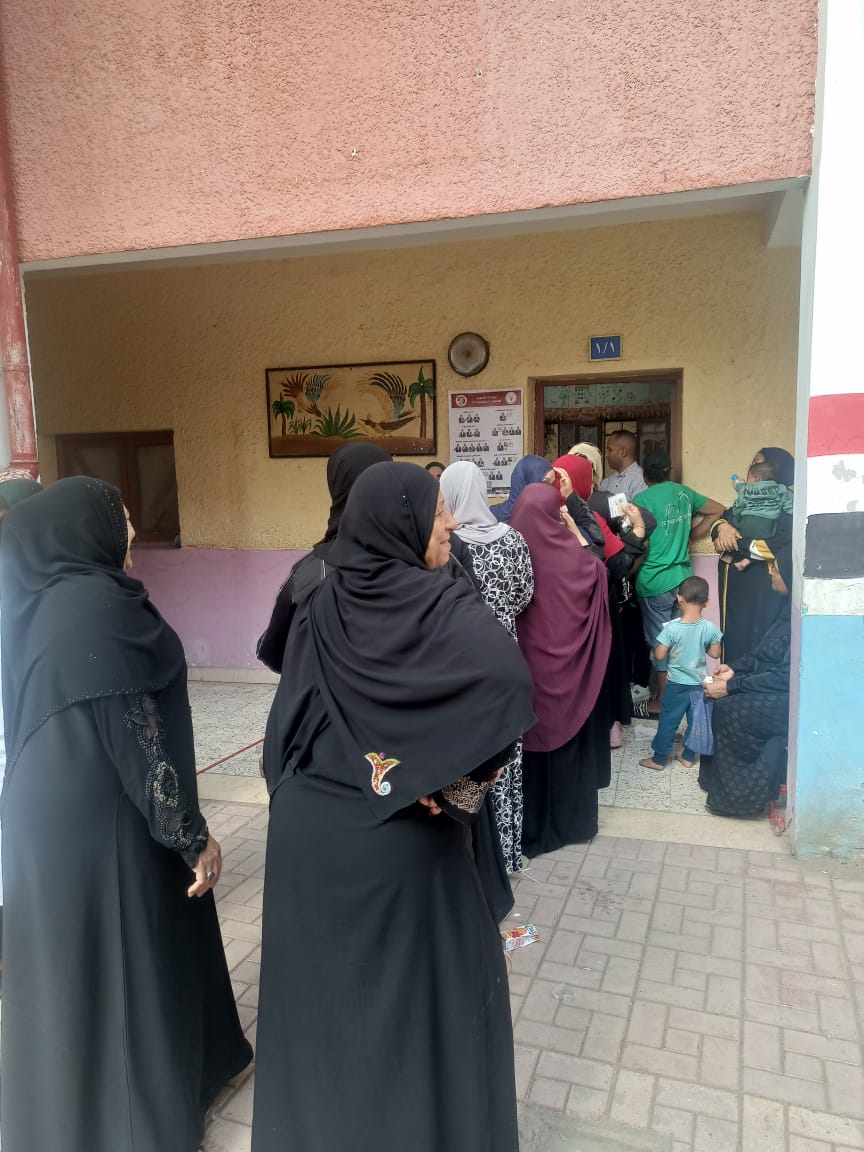 1762860332 566 سيدات مصر واقفين في طوابير بلجنة محمد كريم في الجيزة