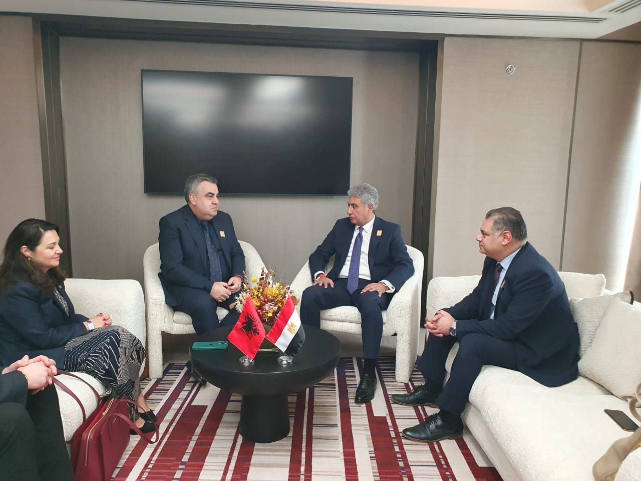 وزير السياحة والآثار يجتمع مع نظرائه من ألبانيا وسريلانكا 4 1762873900 223 وزير السياحة والآثار يجتمع مع نظرائه من ألبانيا وسريلانكا