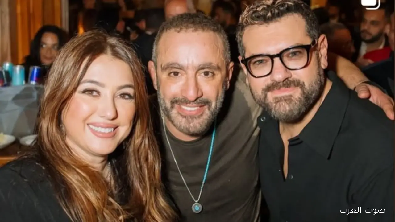 1762948878 كندة علوش تبعت رسالة لأحمد السقا مع جوزها