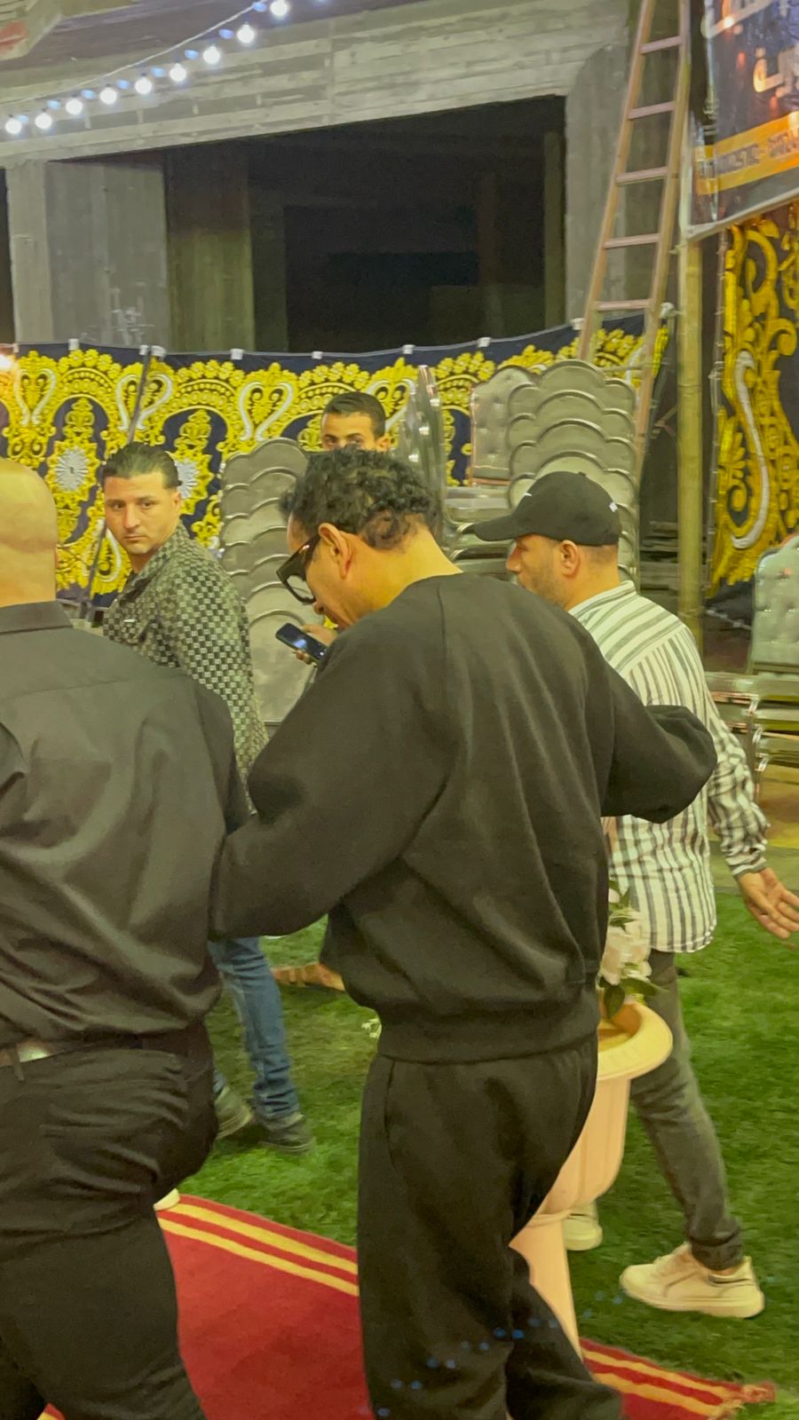 1762965380 761 محمود الليثي كان أول واحد يوصل عزاء إسماعيل الليثي في