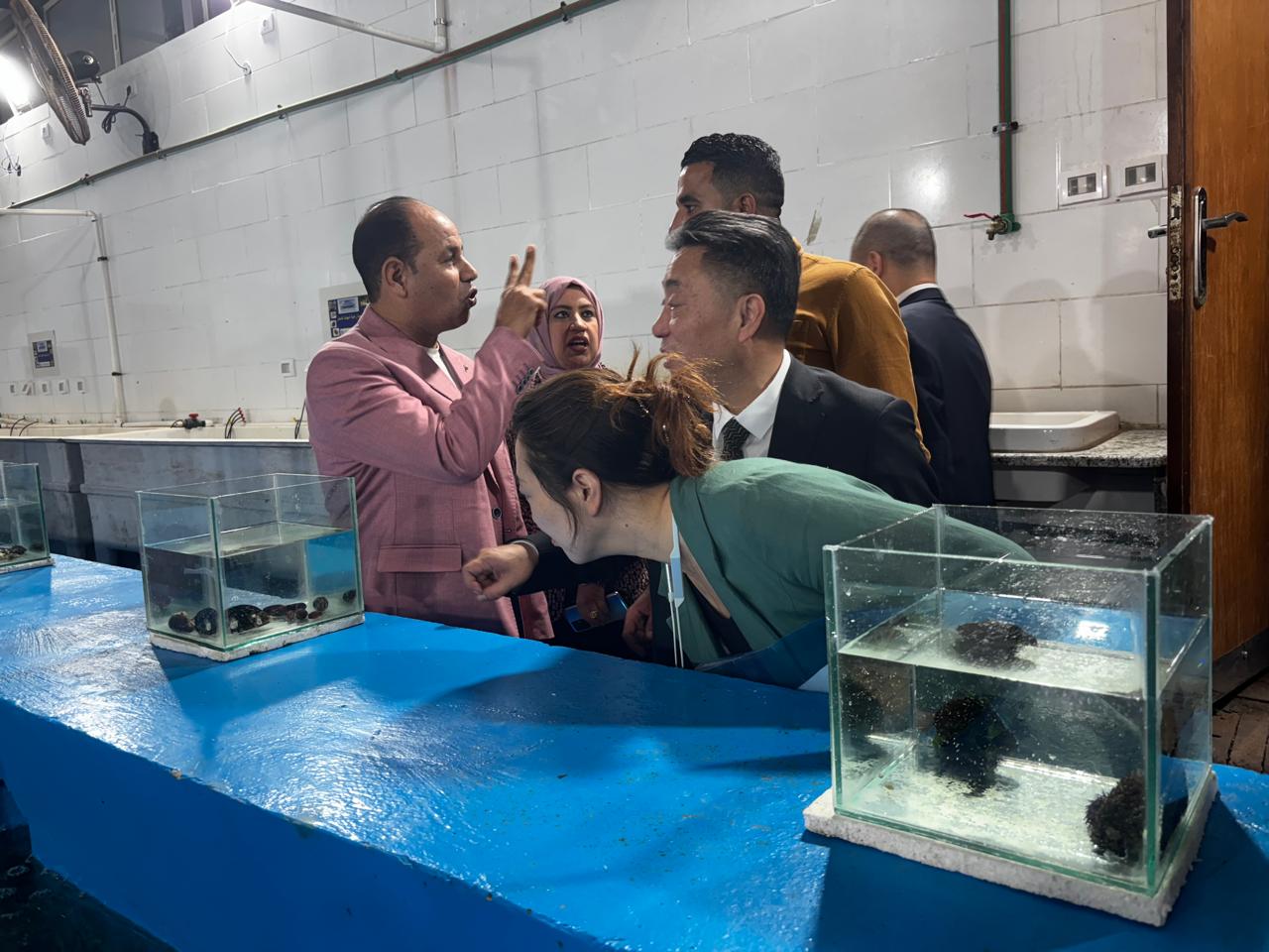 صورة من الزيارة