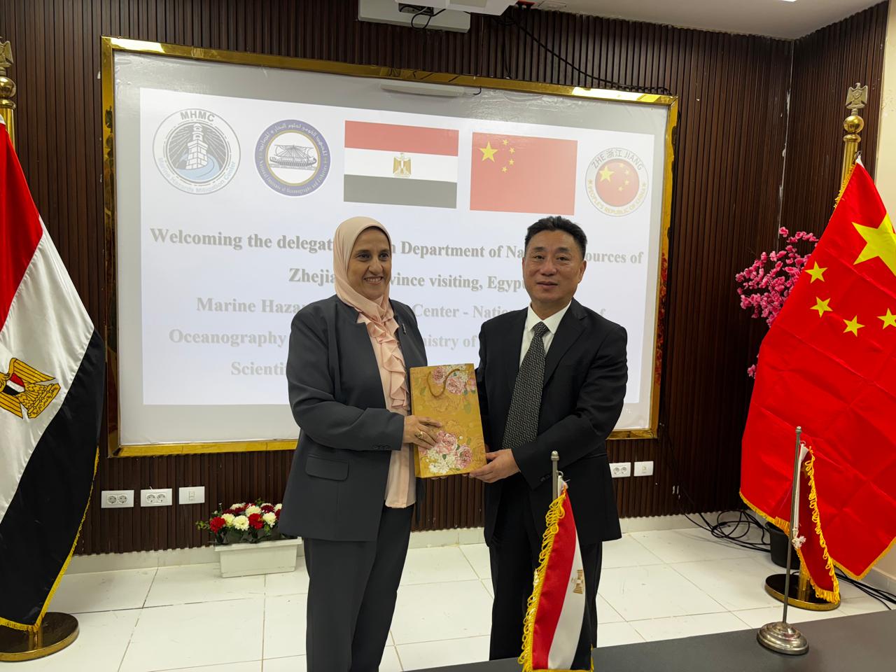 صورة من الزيارة