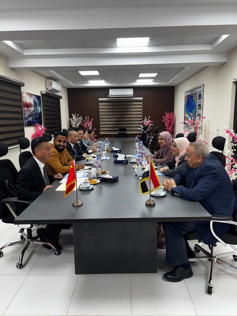 صورة من الزيارة