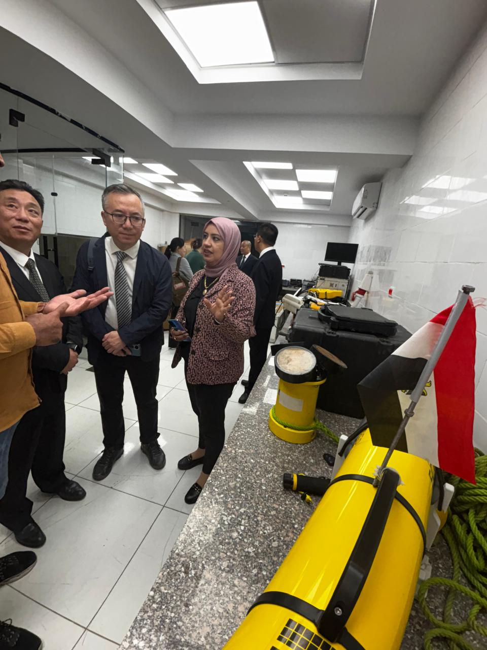 صورة من الزيارة