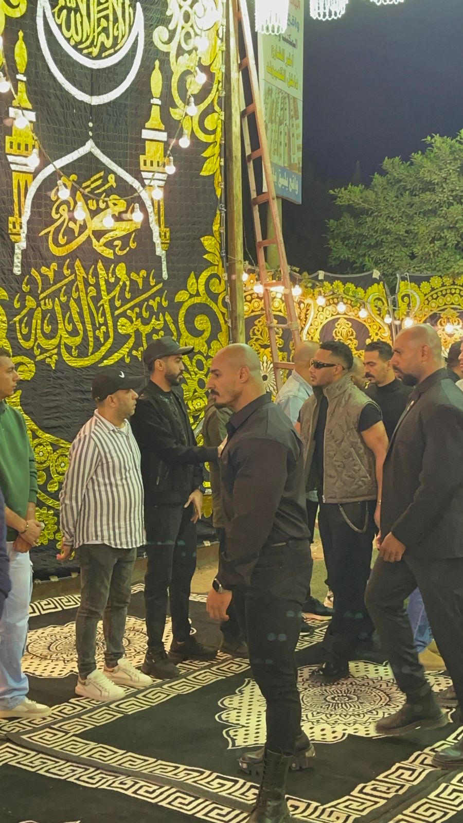 1762968440 903 محمد رمضان يعزي في وفاة إسماعيل الليثي صور