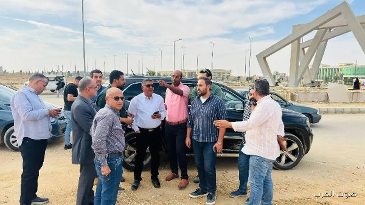 1762975222 ياسر عبد الحليم يزور مشروعات مدينة حدائق أكتوبر بالصور