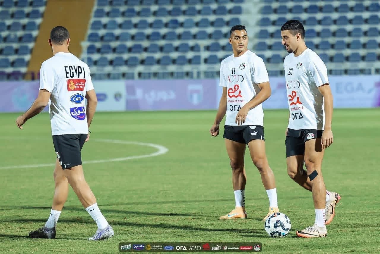 1762982611 365 منتخب مصر يكمل تدريباته قبل المباراة الودية مع أوزبكستان تابعوا