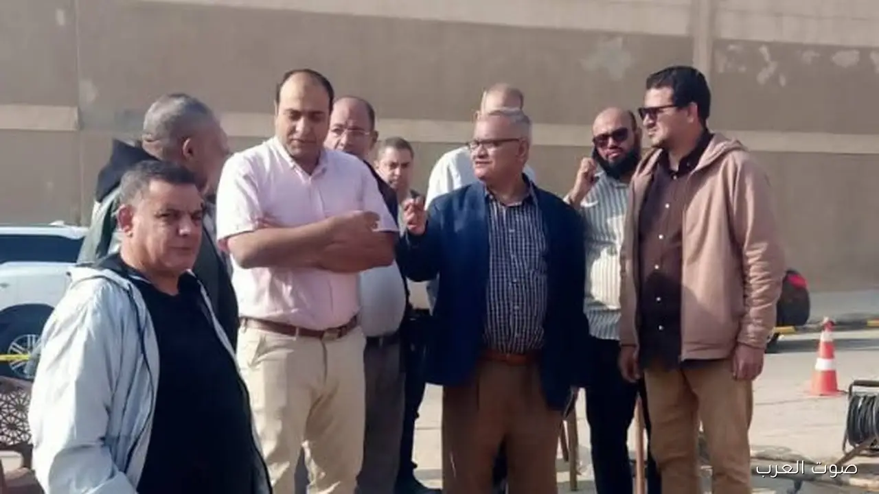 1763031973 رئيس مياه الشرب في الجيزة يتابع إصلاح كسر في خط