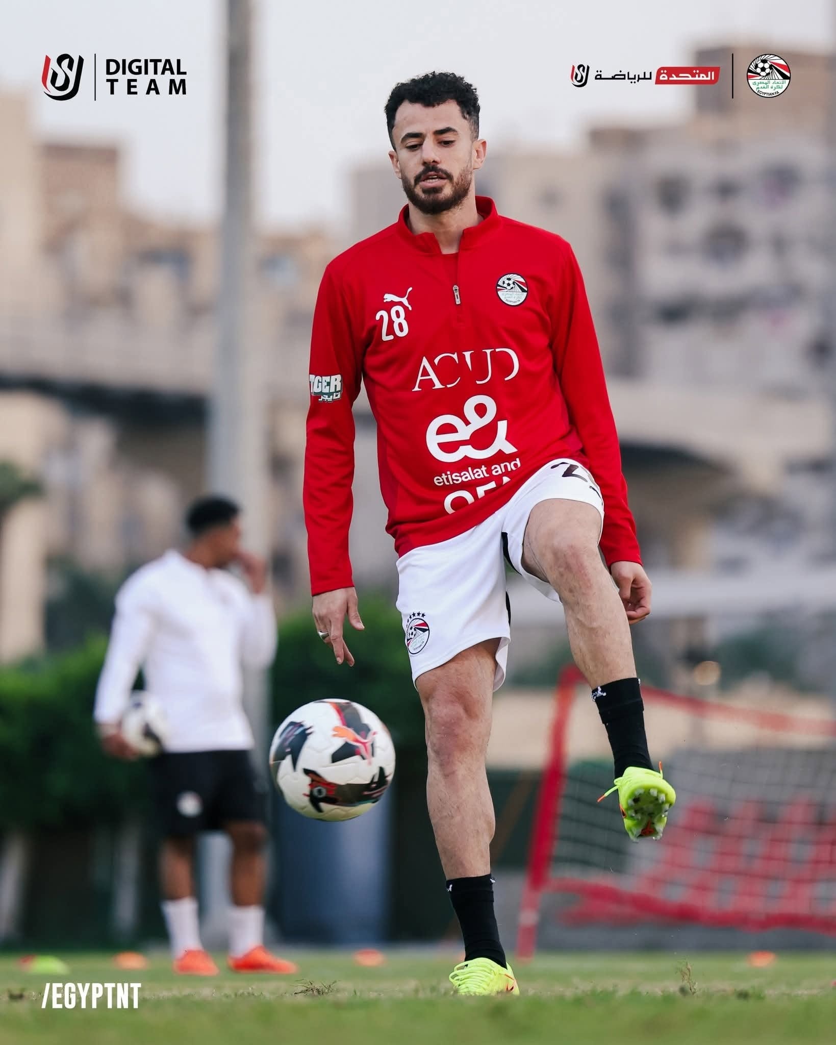 1763059632 511 صور من التمرين الثاني لمنتخب مصر قبل مواجهة الجزائر الودية