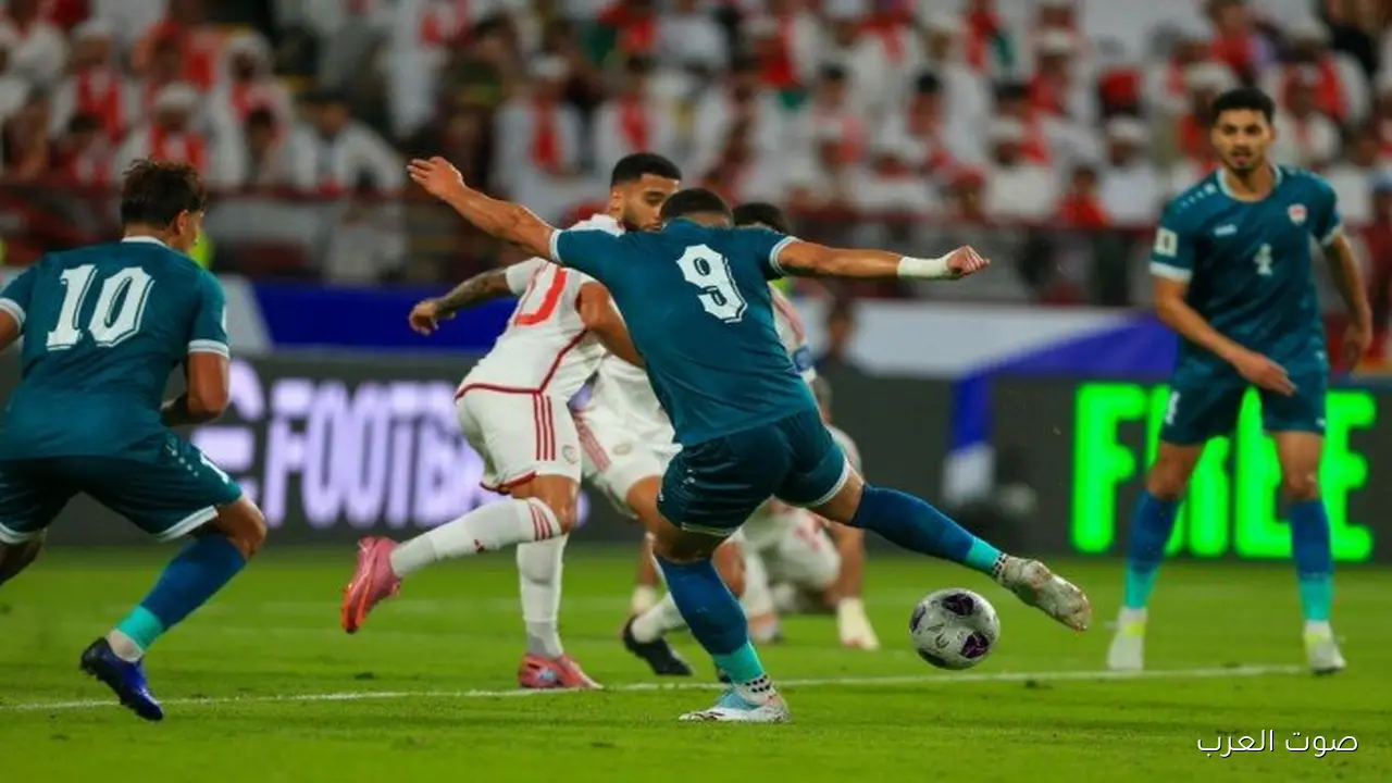 1763066546 الإمارات تقع في فخ العراق وأسود الرافدين يحققوا حلم كأس